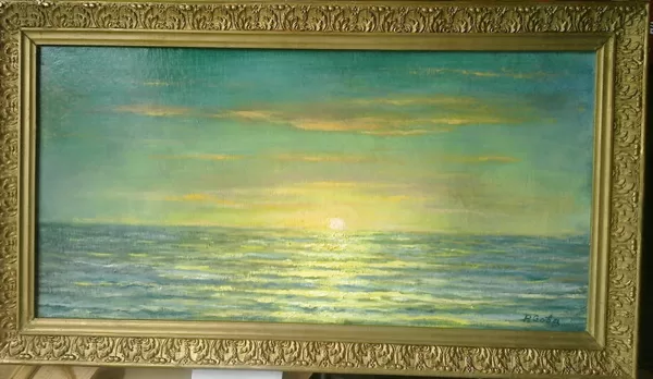 ''Jūra. Saulriets'' k., e. 29x57